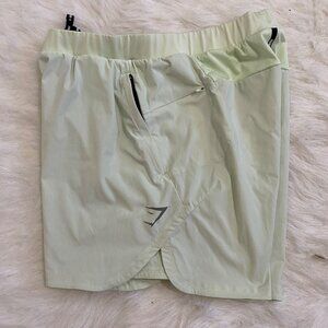 Gymshark Mens Speed Evolve 5" Shorts Slim Fit Active XS Mint Pistachio